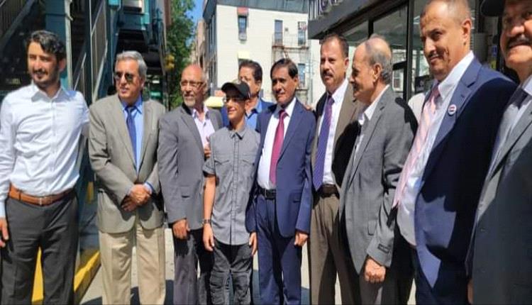 حفل استقبال للنائب الرئاسي بمدينة نيويورك الأمريكية (صور)