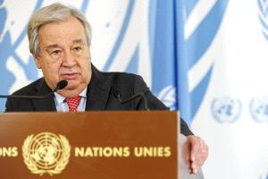 الامين العام للأمم المتحدة بمجزرة انتظار المساعدات المنقذة للحياة بشمال غزة