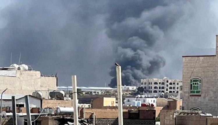 هجمات أمريكية بريطانية جديدة على صنعاء والحديدة شمال غرب اليمن (تفاصيل)