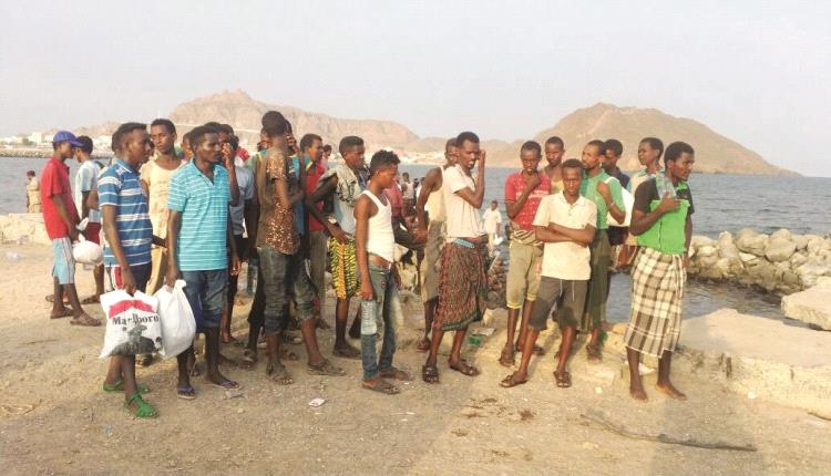 منظمات دولية تعلن أسباب قلقها من تزايد تدفق المهاجرين الأفارقة إلى اليمن 