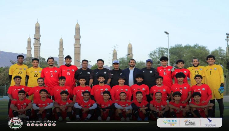 الأولمبي اليمني يبدأ سلسلة مبارياته التحضيرية استعداداً لكأس الخليج العربي في الدوحة