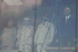 اول عرض عسكري بساحة العروض بخورمكسر عدن منذ عام ١٩٨٩م