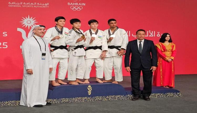 يونس حسين يمنح اليمن برونزية الجودو في دورة الألعاب الآسيوية للشباب بالبحرين