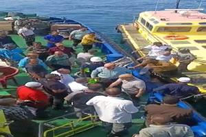 امزربه يحتفي بعودة حسان إلى ميناء عدن
