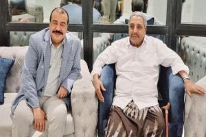 اللواء بن بريك يهنئ الزعيم حسن باعوم بذكرى ثورة 14 أكتوبر المجيدة