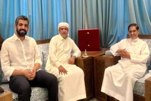 النائب البحسني يؤكد مكانة حضرموت الإستراتيجية خلال لقاءه بالبيض والكثيري