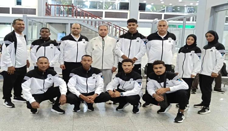بعثة اليمن تشد الرحال إلى سانيا للمشاركة في دورة الألعاب الآسيوية الشاطئية