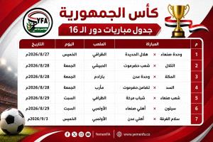 اللجنة العليا للمسابقات تؤجل الجولة الـ13 للدوري وتعلن مواعيد دور الـ 16 لكأس الجمهورية