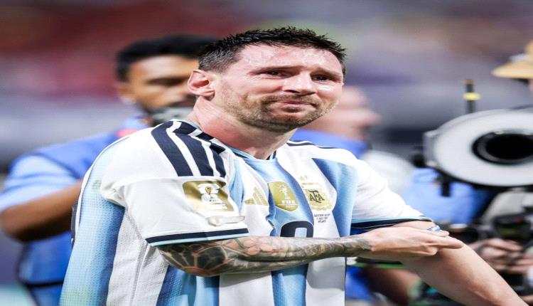 ميسي يكشف سر بكاءه بعد انتصار منتخبه امام فراعنة مصر