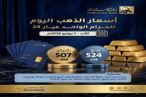 اسعار شراء وبيع جرام الذهب عيار 24 عالميا اليوم