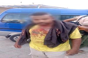 هيثم حميص المتهم بجريمة الفعل الفاحش بأحد الأطفال في قبضة أمن عدن