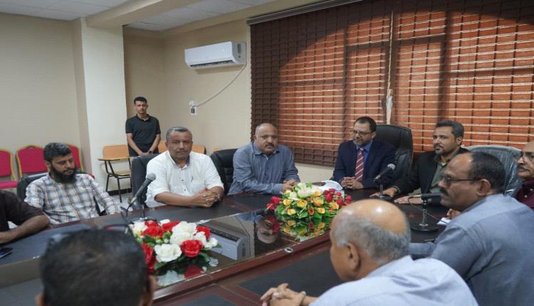 محافظ لحج " الحالمي " يلتقي وزير الكهرباء ويقر حزمة إجراءات عاجلة لتحسين الخدمة واستقرارها قبل فصل الصيف