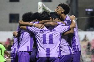 مهرجان أهداف للوحدة يقوده إلى نهائي المريسي أمام الأهلي