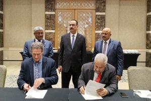 البنك الأهلي اليمني يوقع اتفاقية تعاون استراتيجي مع شركة "K2 Integrity" الأمريكية