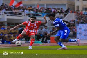 شعب حضرموت يحسم ديربي المكلا ويتصدر جدول ترتيب الدوري اليمني