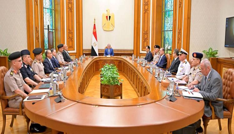 مجلس الدفاع الوطني المصري يتخذ قرلرات هامة للوقوف مع السعودية