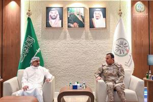 قائد القوات المشتركة بالتحالف يلتقي الفريق طارق صالح بالرياض