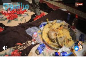 المسيرة الحوثية ترصد بقايا كبسة سعودية بالمخا[صور]