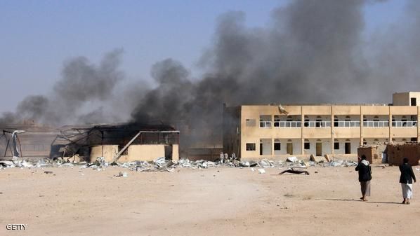ابرز معاقل الحوثيين التي قصفها طيران التحالف فجر اليوم باليمن
