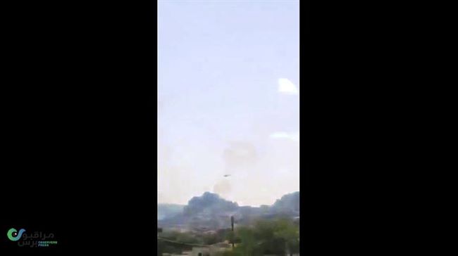 معارك عنيفة على الحدود اليمنية السعوديه والأباتشي يتدخل لقصف الحوثيين(فيديو)