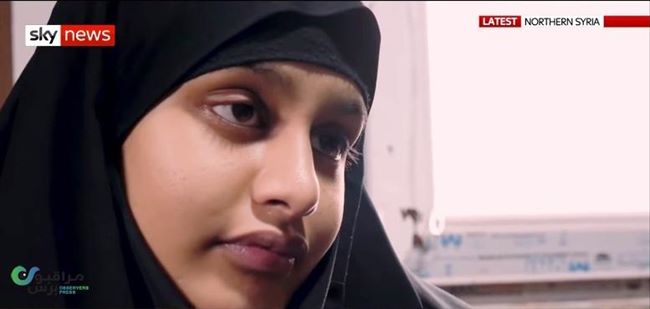 عروس داعش"تثير الذعر ببريطانيا" لتأييدها قطع الرؤوس(صور+فيديو)