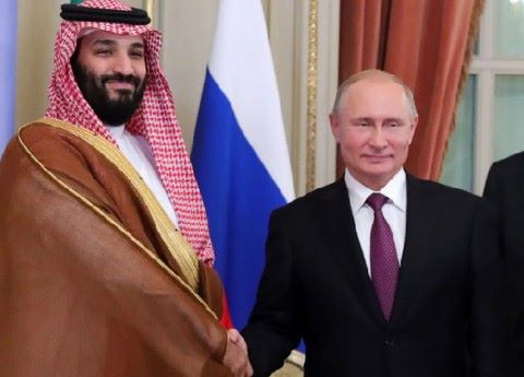 الرئيس الروسي وولي عهد السعودية يتفقا على مواصلة التعاون النفطي بإطار أوبك بلس