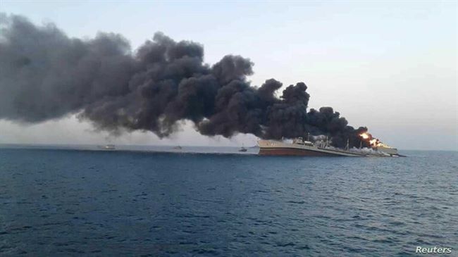 إطلاق صاروخين من اليمن باتجاه مدمرة أميركية في خليج عدن