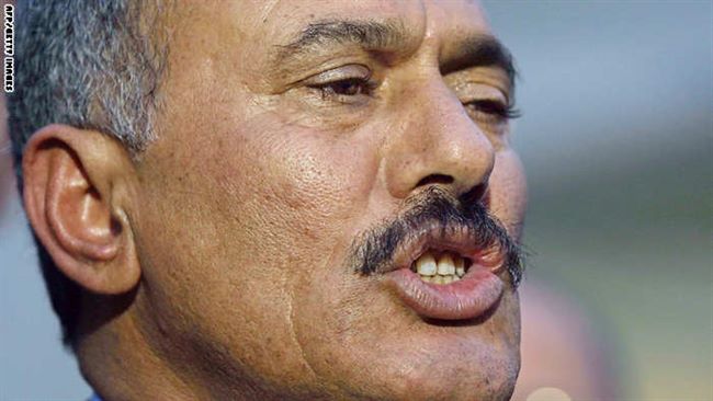 شبكة امريكية تنشر صورة سيئة الملامح لوجه الرئيس اليمني السابق